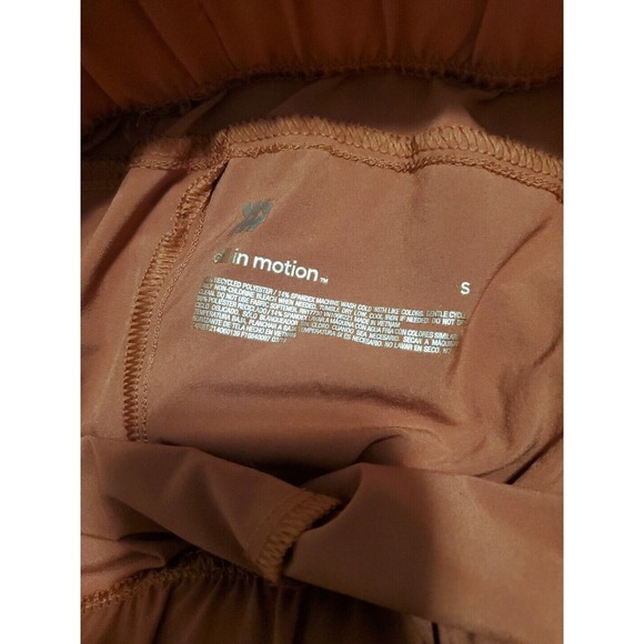 Womens Fleece Drawstring Waist Jogger Pants Rose - All In Motion Small - Picture 5 of 5